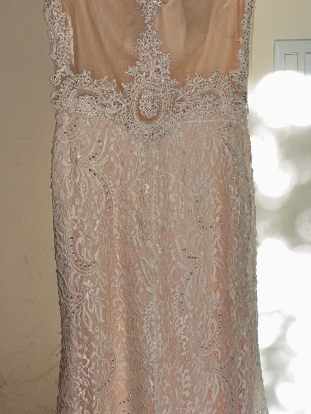 Cecily Brown by David’s bridal Ivory Lace Bridal Wedding dress size 6. - Picture 9 of 9